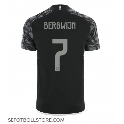 Ajax Steven Bergwijn #7 Replika Tredje Tröja 2023-24 Kortärmad